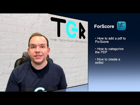 How to Use forScore | For Beginners