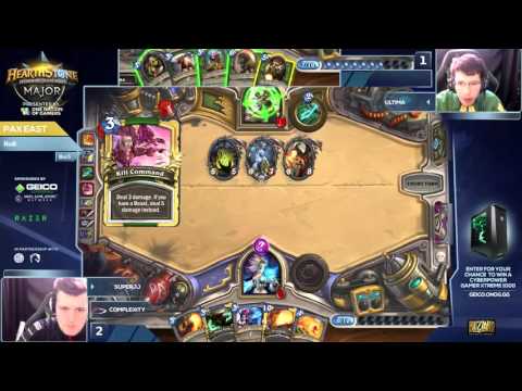 Ultima (Hunter) vs. SuperJJ (Mage) - The worst series of turns in competitive Hearthstone history