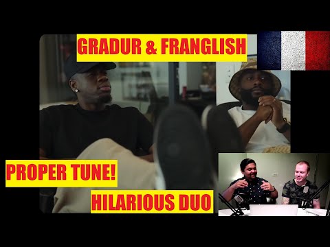 ENGLISH REAENGLISH REACTION TO FRENCH RAP - Gradur & Franglish - Trucs de choses (Clip officiel)