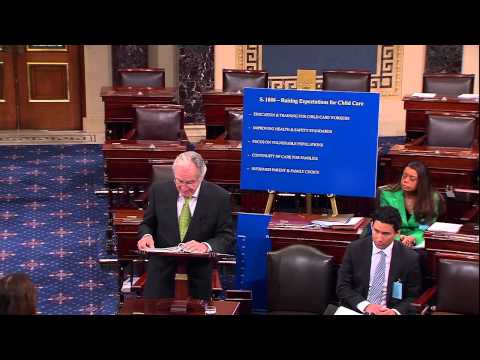 Harkin Opens Debate on Bipartisan Child Care Bill