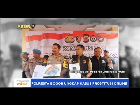POLRESTA BOGOR TANGKAP PROSTITUSI ONLINE JARINGAN NASIONAL