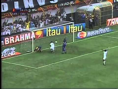 Santos 4 x 2 Cruzeiro - Campeonato Brasileiro 2001
