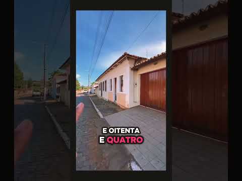 Rua antiga em itaberai Goiás