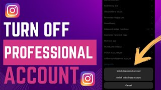 How To Turn Off Professional Account On Instagram - Switch Back To Personal