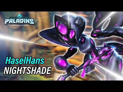 HaselHans Willo Pro Competitive l MASTER l NIGHTSHADE l PALADINS GAMEPLAY