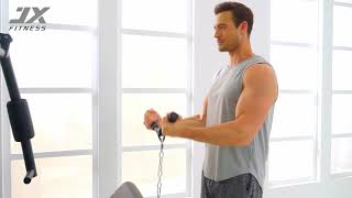 JX FITNESS 150LB Multifunctional Full Body Home Gym Equipment for Home Workout Equipment JXL-1150