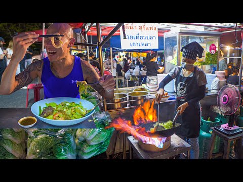 , title : 'Northern Thailand Street Food Tour in Chiang Mai - THAI SAUSAGE AT FRESH MARKET + THAI SUKI & LARB'