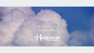 Herencia De Timbiqui - Te Invito ( Karaoke ) Video Lyrics