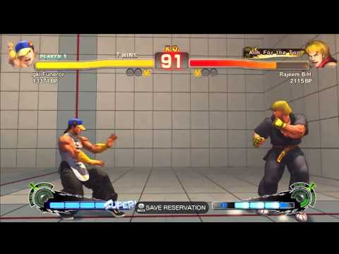 SSF4 AE: gki Funeror (Yun) VS Rajeem BiH (Ken)