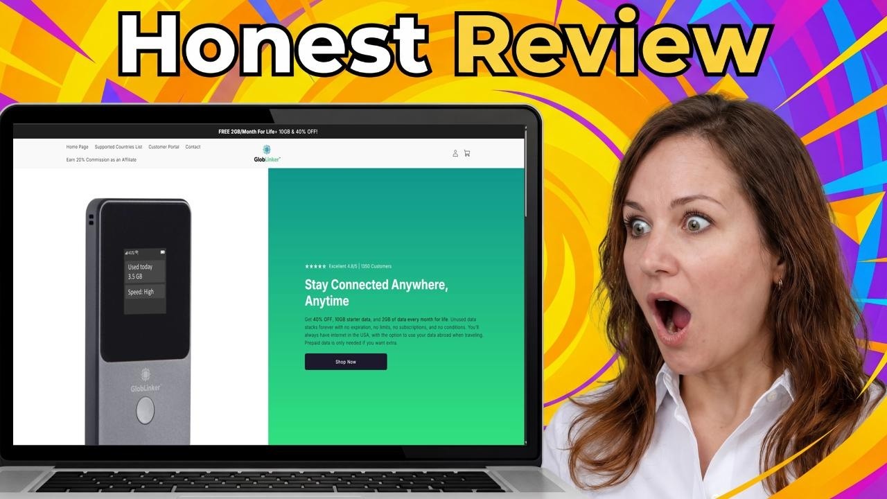 Globlinker Portable WiFi Review: Connection Speed & Data Plans 2026