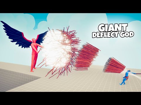 GIANT DEFLECT GOD vs EVERY GOD | TABS Totally Accurate Battle Simulator Gameplay