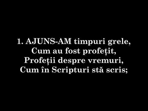 188 - AJUNS-AM timpuri grele