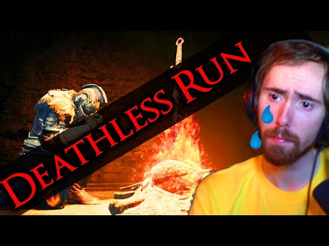 "You're CHEATING" Asmongold Attempts a Dark Souls Deathless Run - How Long Will He Last?