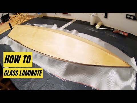 RC boat build: How to glass laminate your boat