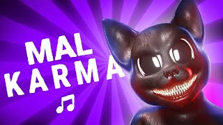 Cartoon Cat - 'Mal Karma' (Español)
