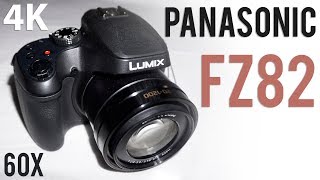 Panasonic Lumix DC-FZ82 (4K/30fps/100Mbit, 60X Optical Zoom, Touchscreen)