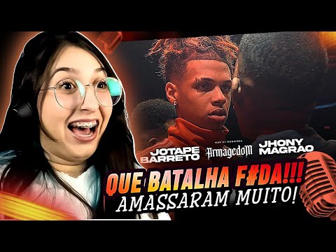 REAGINDO ao JHONY e MAGRÃO VS JOTAPÊ e BARRETO - ARMAGEDOM