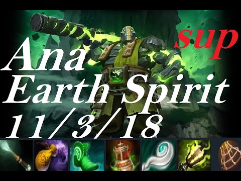 Ana sup Earth Spirit - tips to humblegod.bit - dota2