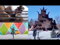 Weekend in Minot, North Dakota! Roosevelt Park Zoo | Scandinavian Heritage Park | Street Art