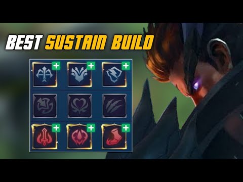YU ZHONG USERS MUST TRY THIS INSANE SUSTAIN BUILD FOR BASE DIVE | YU ZHONG EMBLEM SET 2022 - MLBB