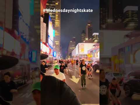 Wednesday night skate NYC 2023 ￼
