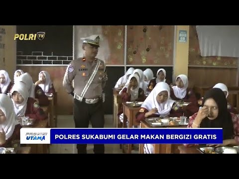 IPDA SANDI PERSONEL SATLANTAS POLRES SUKABUMI GIAT MBG