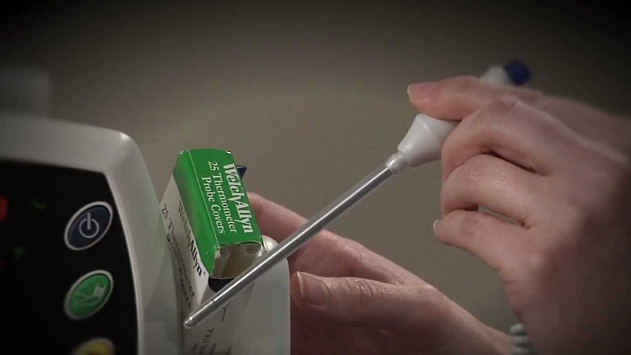 Taking Oral Temperature Measurements - Attendant Vital Signs Monitor from Direct Supply