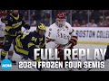 Boston College vs. Michigan: 2024 NCAA Men's Frozen Four semifinal | FULL REPLAY