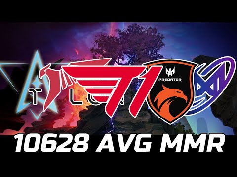 10628 HIGHEST AVG MMR SEA - T1 TALON TNC NIGMA GALAXY POLARIS DOTA 2