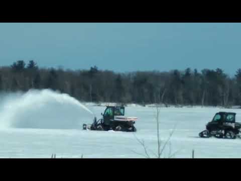 Grooming Rice Lake for the Snow Outlaws