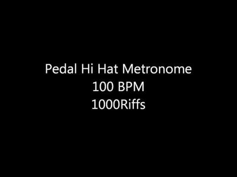 Pedal Hi Hat Metronome - 100 BPM