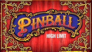 High Limit Pinball slot machine Jackpot BIG WIN