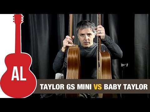 Taylor GS Mini Acoustic Guitar VS Baby Taylor