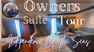 Inside the Most Luxurious Suite on Independence of the Seas