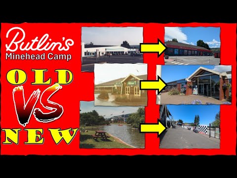Butlins Minehead - Through the Years - Comparing new photos to old photos of the camp!