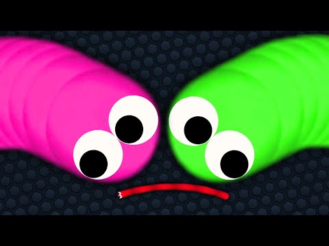 Slither.io Tiny Snake Trolling Giant Noob Snakes - Epic Slitherio Gameplay