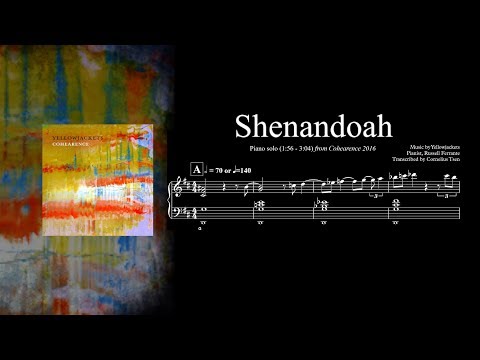 Shenandoah piano solo transcription (Russell Ferrante) - Yellowjackets