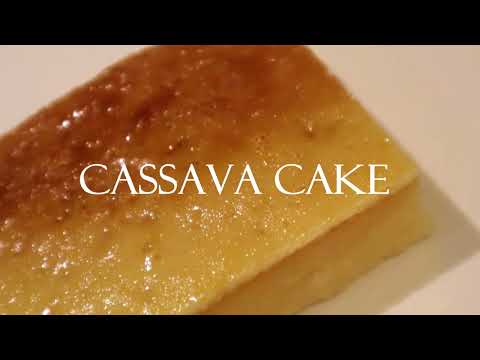 Asian sweet treats: CASSAVA CAKE (Gluten-Free)