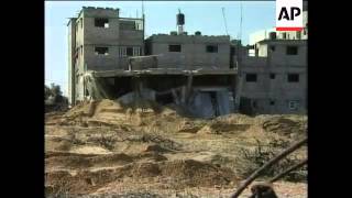 Destruction, aftermath of Israeli bombing