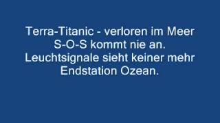 Peter Schilling - Terra Titanic Official Lyrics [HD]