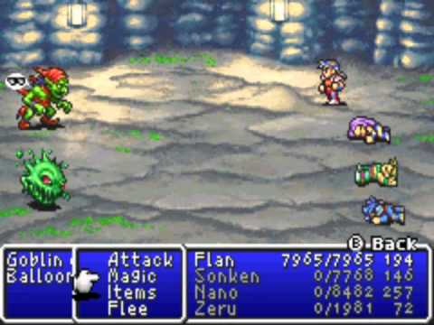 Final Fantasy II GBA - Black Magic Exhibition