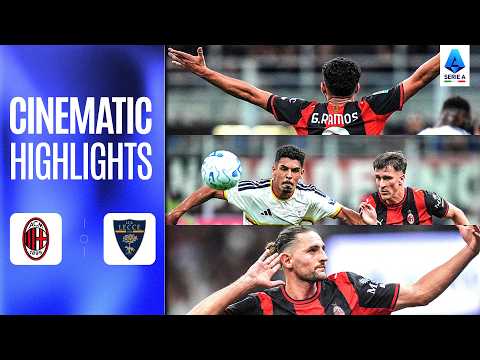 MILAN GET THE JOB DONE IN STYLE! 🫡 | MILAN-LECCE CINEMATIC HIGHLIGHTS | Serie A 2026/27
