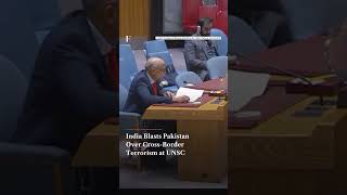 At UNSC, India Slams Pakistan Over Cross-Border Terrorism, Demands End To Terror Support