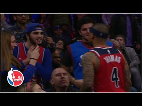 Isaiah Thomas ejected after confrontation with fans in Wizards vs. 76ers | NBA Sound