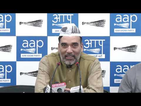 AAP Delhi Convenor Gopal Rai Briefs on Amit Shah Meet With BJP & Cong Youth Attacked AAP Offc