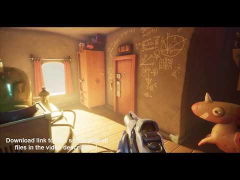 Autodesk Maya 2018 - Stylized Room Playable Scene