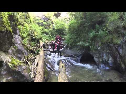 Canyoning Obere Auerklamm Ötztal 2015