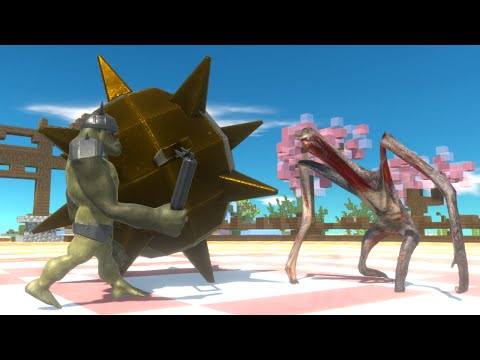 Gigantic Shatterilla against Stickman Units - Animal Revolt Battle Simulator