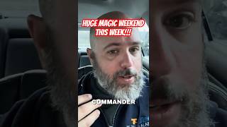 Huge Magic weekend this week!! Make sure to subscribe to catch it all #mtg