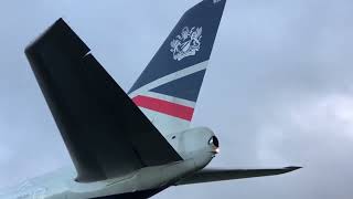 British Airways Landor 747-400 G-BNLY moments after last flight to Dunsfold